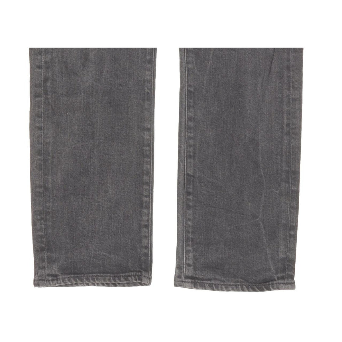 Levi's 504 Men Grey Straight Regular Stretch Jeans W31 L29