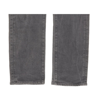 Levi's 504 Men Grey Straight Regular Stretch Jeans W31 L29