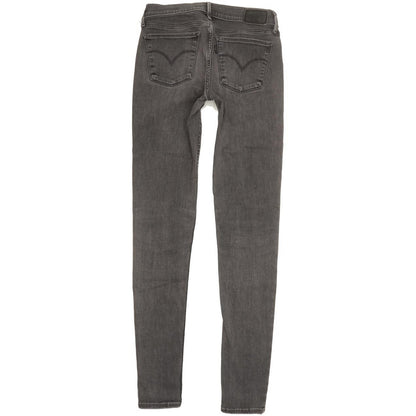 Levi's 710 Women Grey Skinny Slim Stretch Jeans W27 L31