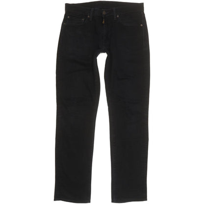 Levi's 511 Men Black Straight Slim Stretch Jeans W32 L32
