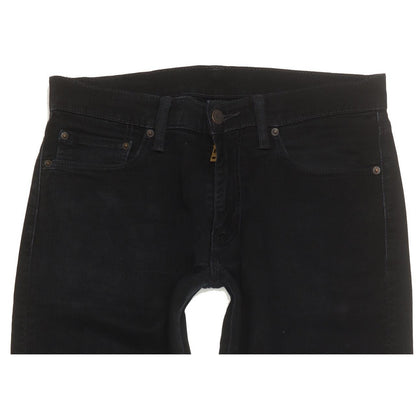 Levi's 511 Men Black Straight Slim Stretch Jeans W32 L32