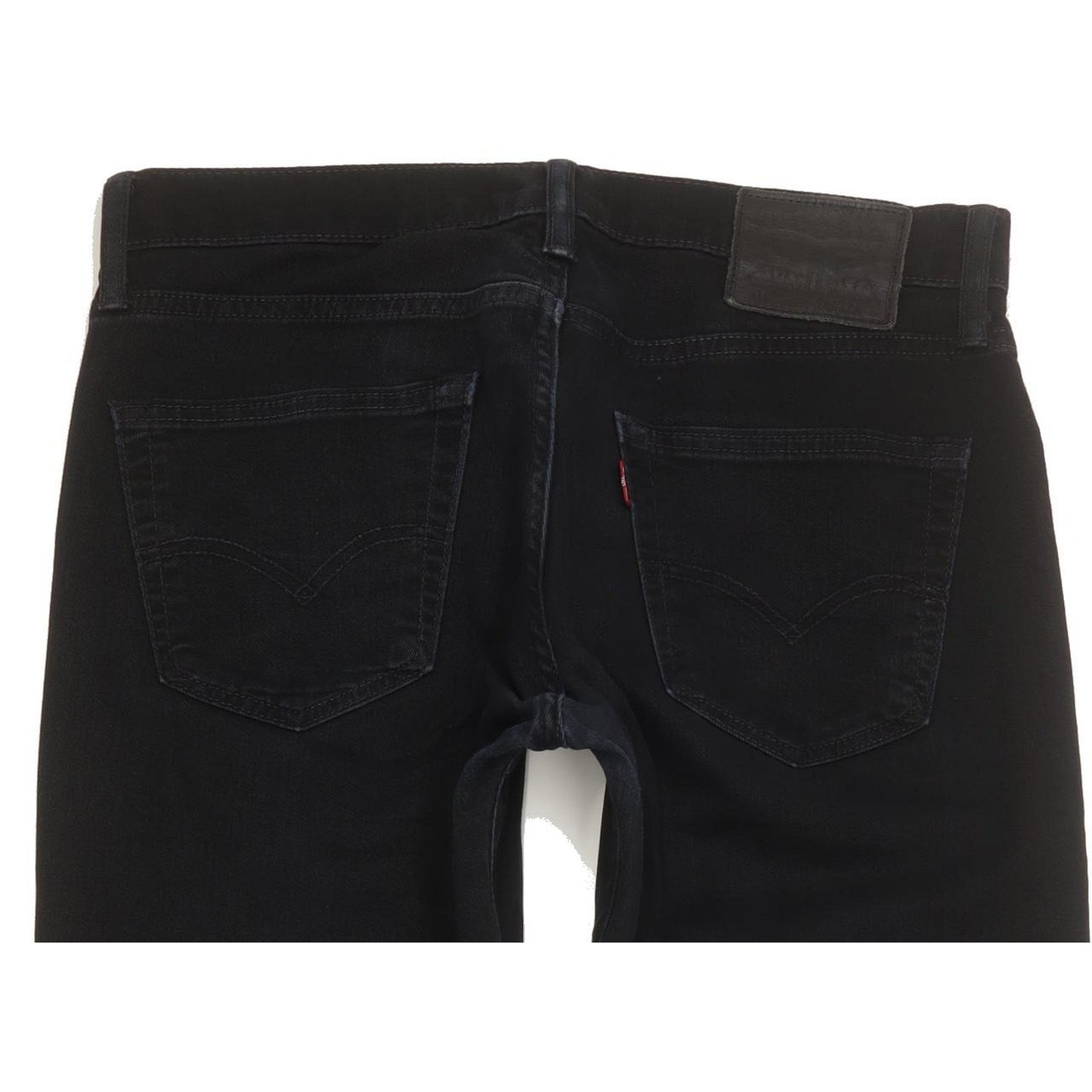 Levi's 511 Men Black Straight Slim Stretch Jeans W32 L32