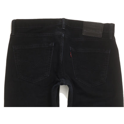 Levi's 511 Men Black Straight Slim Stretch Jeans W32 L32