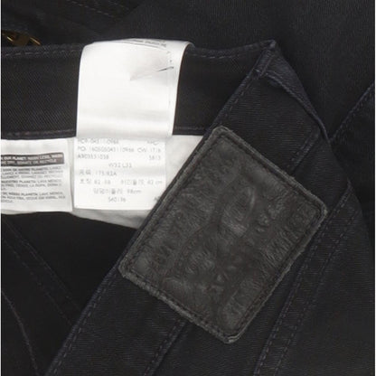 Levi's 511 Men Black Straight Slim Stretch Jeans W32 L32