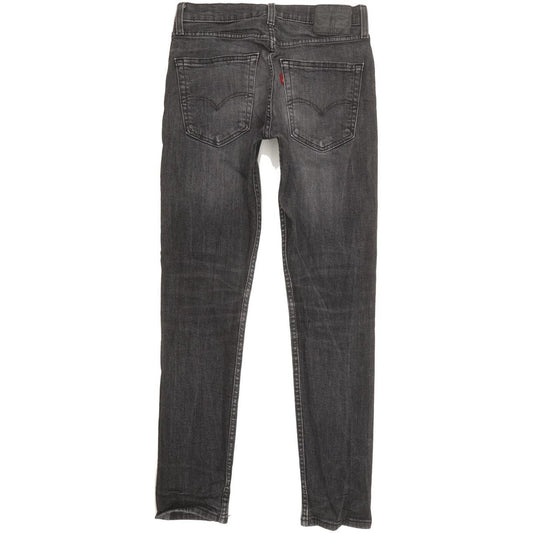Levi's 512 Men Grey Tapered Slim Stretch Jeans W30 L30