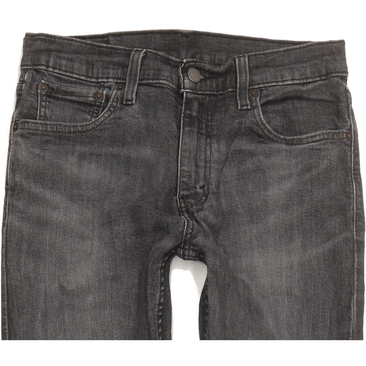 Levi's 512 Men Grey Tapered Slim Stretch Jeans W30 L30