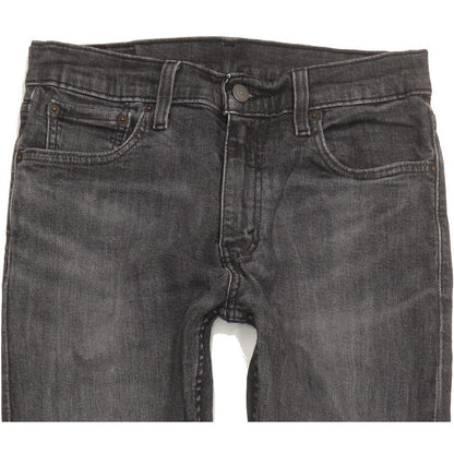 Levi's 512 Men Grey Tapered Slim Stretch Jeans W30 L30