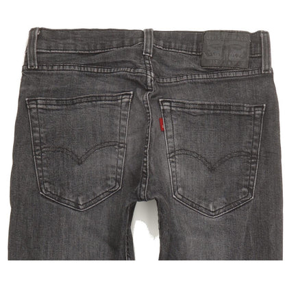 Levi's 512 Men Grey Tapered Slim Stretch Jeans W30 L30