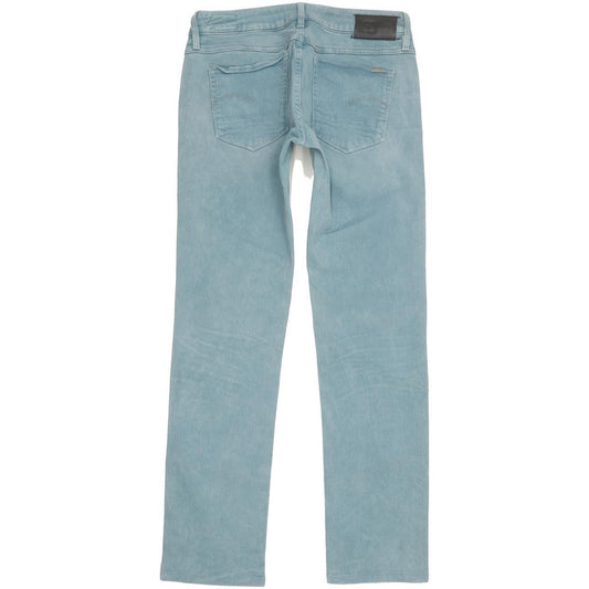 G-Star 3301 Women Green Straight Slim Stretch Jeans W30 L31