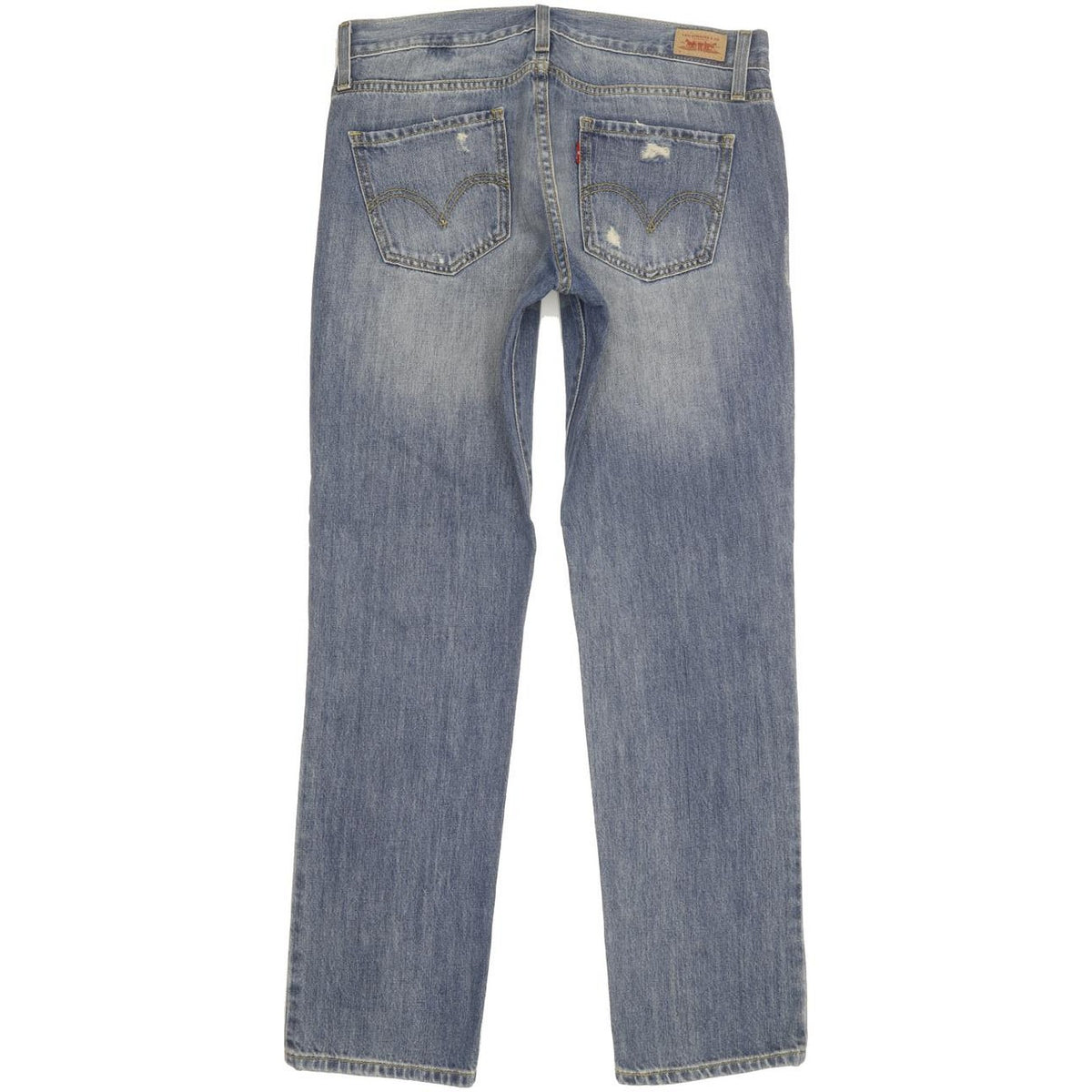 Levi's 513 Women Blue Straight Slim Boyfriend Jeans W30 L30