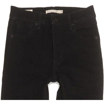 Levi's Mile Women Black Skinny Slim Stretch Jeans W26 L30