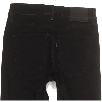 Levi's Mile Women Black Skinny Slim Stretch Jeans W26 L30