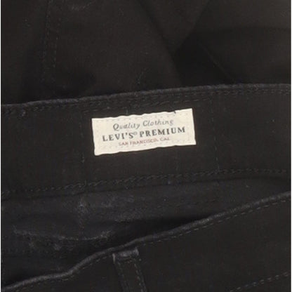 Levi's Mile Women Black Skinny Slim Stretch Jeans W26 L30