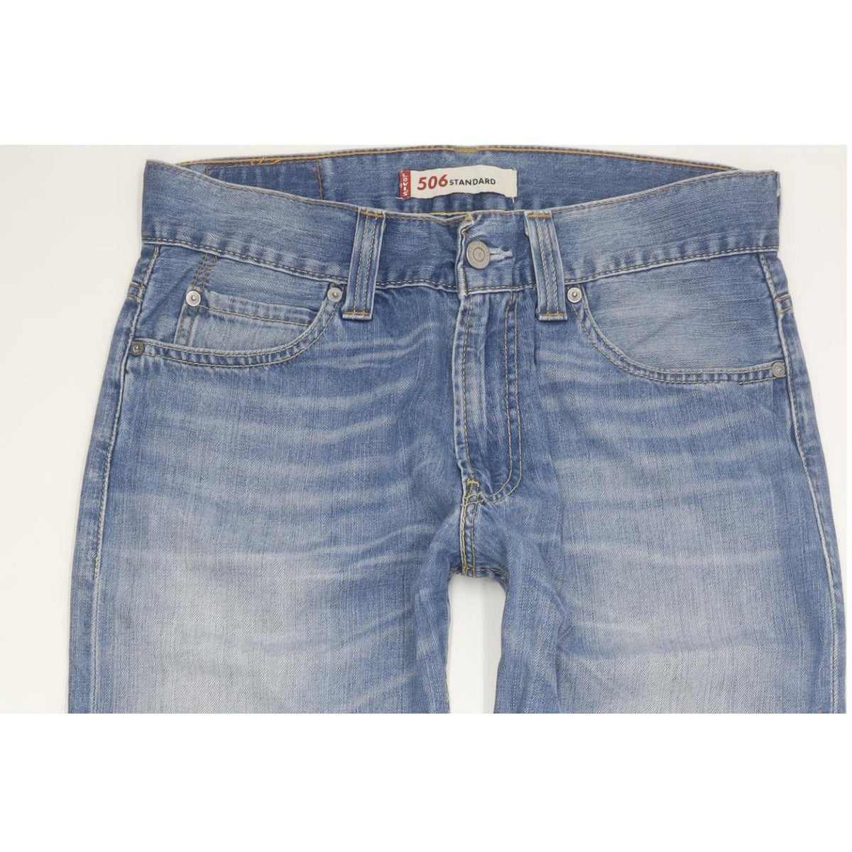 Levi's 506 Men Blue Straight Regular Jeans W32 L31