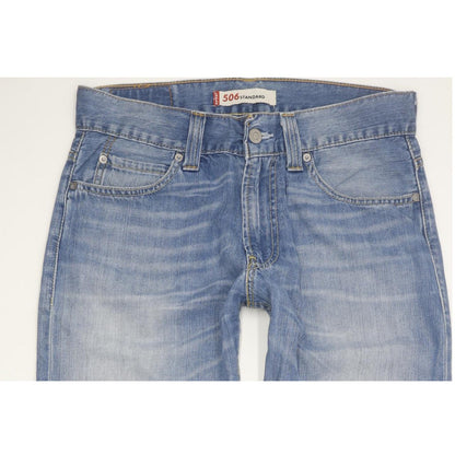 Levi's 506 Men Blue Straight Regular Jeans W32 L31