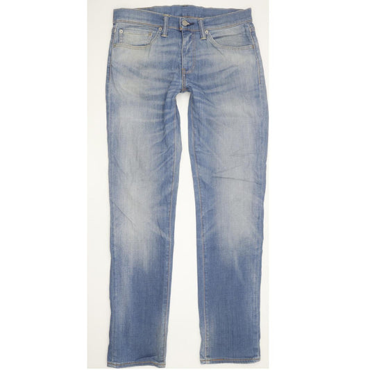 Levi's 511 Men Blue Straight Slim Stretch Jeans W31 L32