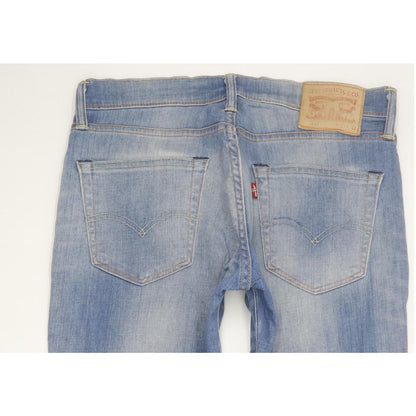 Levi's 511 Men Blue Straight Slim Stretch Jeans W31 L32