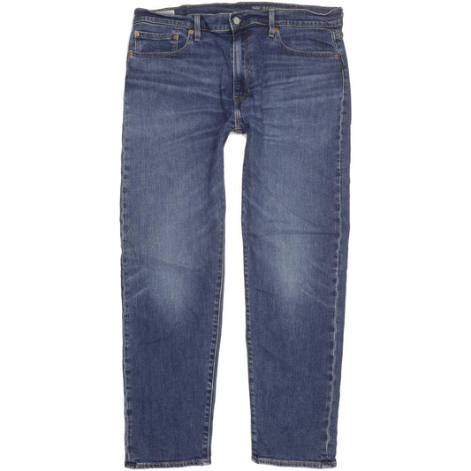 Levi's 502 Men Blue Tapered Regular Stretch Jeans W38 L32
