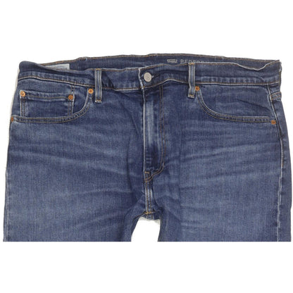 Levi's 502 Men Blue Tapered Regular Stretch Jeans W38 L32