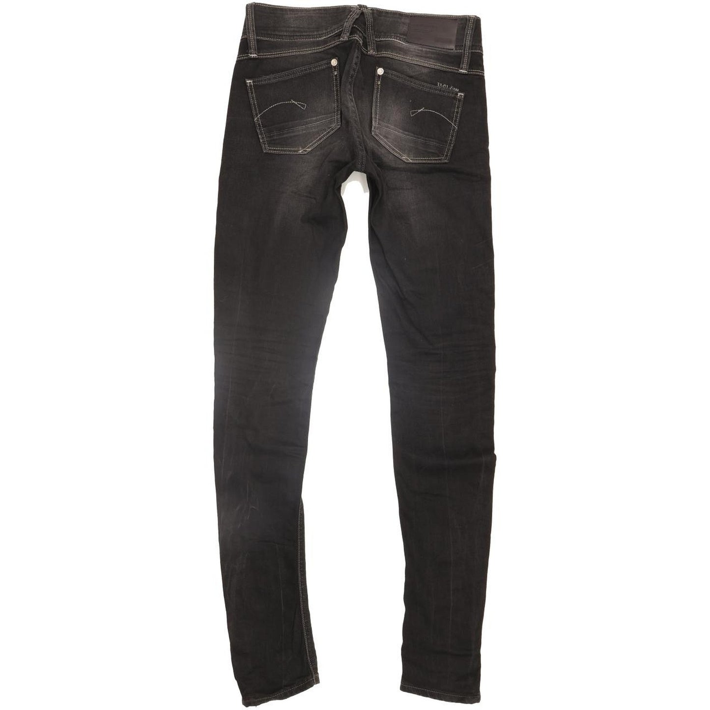 G-Star Lynn Women Black Skinny Slim Stretch Jeans W27 L34