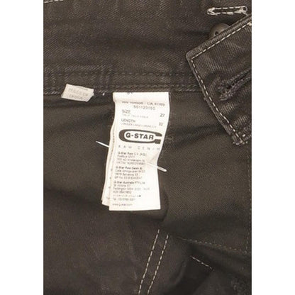 G-Star Lynn Women Black Skinny Slim Stretch Jeans W27 L34