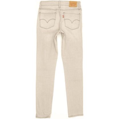 Levi's 711 Women Grey Skinny Slim Stretch Jeans W27 L29