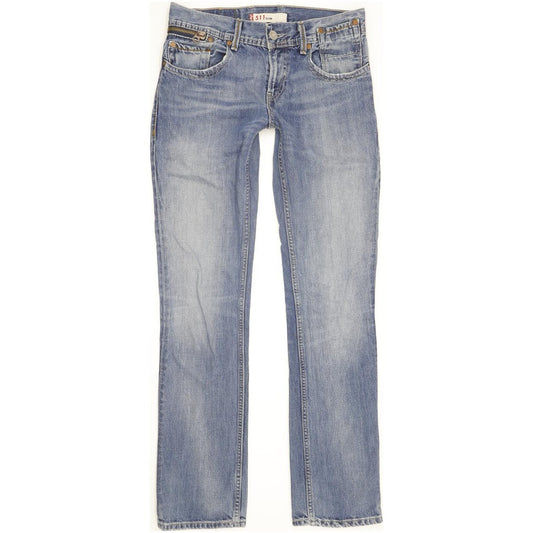 Levi's 511 Men Blue Straight Slim Jeans W31 L34