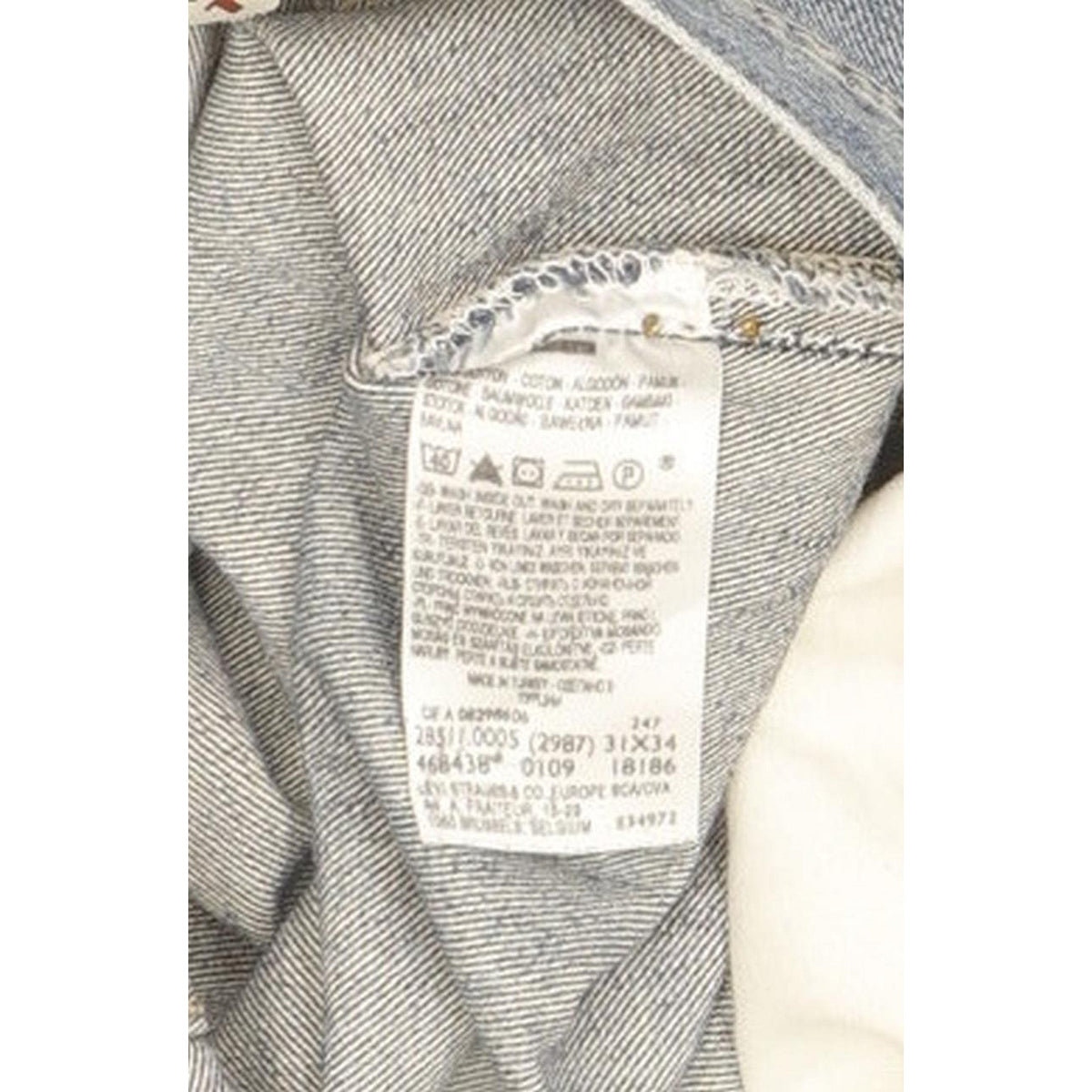 Levi's 511 Men Blue Straight Slim Jeans W31 L34