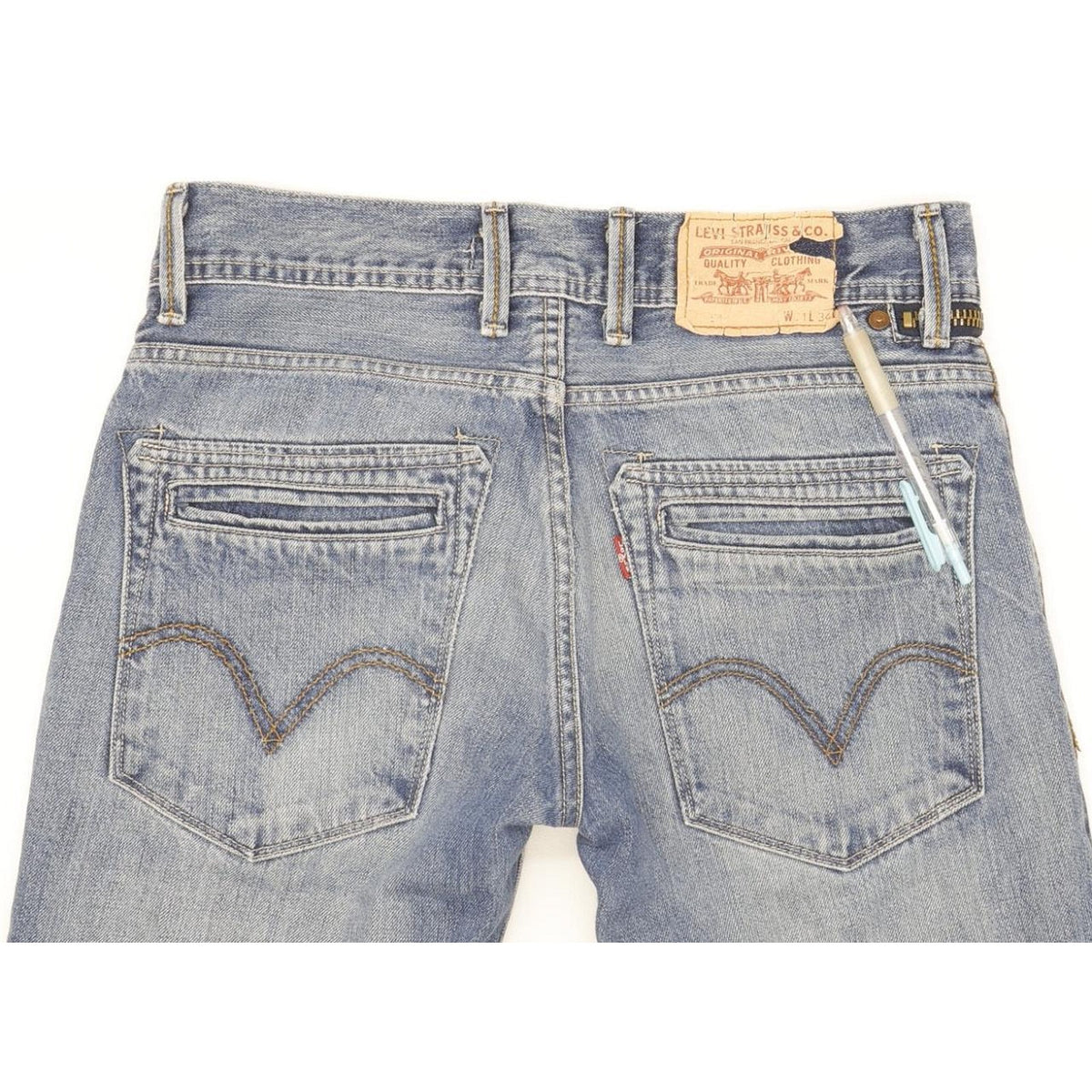 Levi's 511 Men Blue Straight Slim Jeans W31 L34