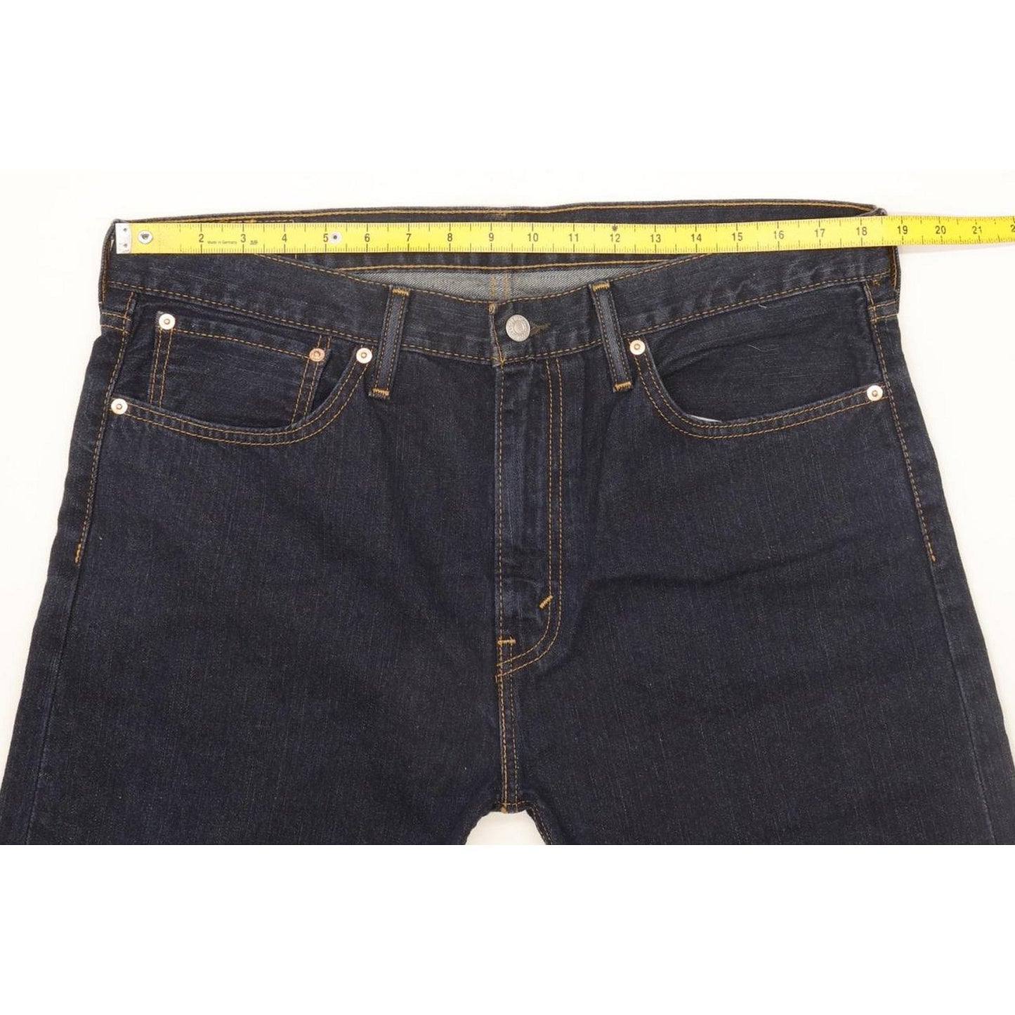 Levi's 508 Men Blue Straight Slim Jeans W37 L30