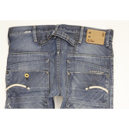 G-Star Blade Men Blue Straight Slim Jeans W32 L32