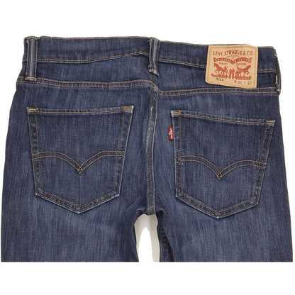 Levi's 511 Men Blue Straight Slim Stretch Jeans W31 L31