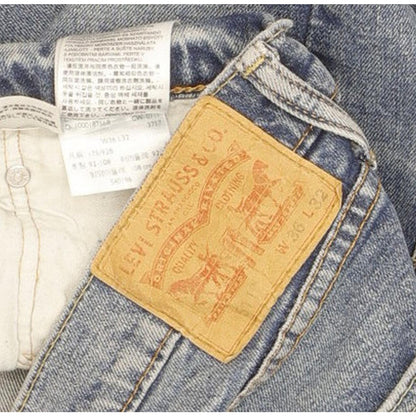Levi's 511 Men Blue Straight Slim Stretch Jeans W36 L32