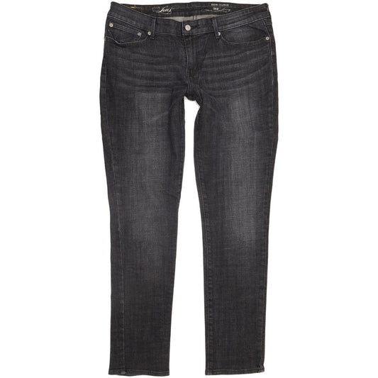 Levi's Demi Curve Women Navy Skinny Slim Stretch Jeans W32 L32