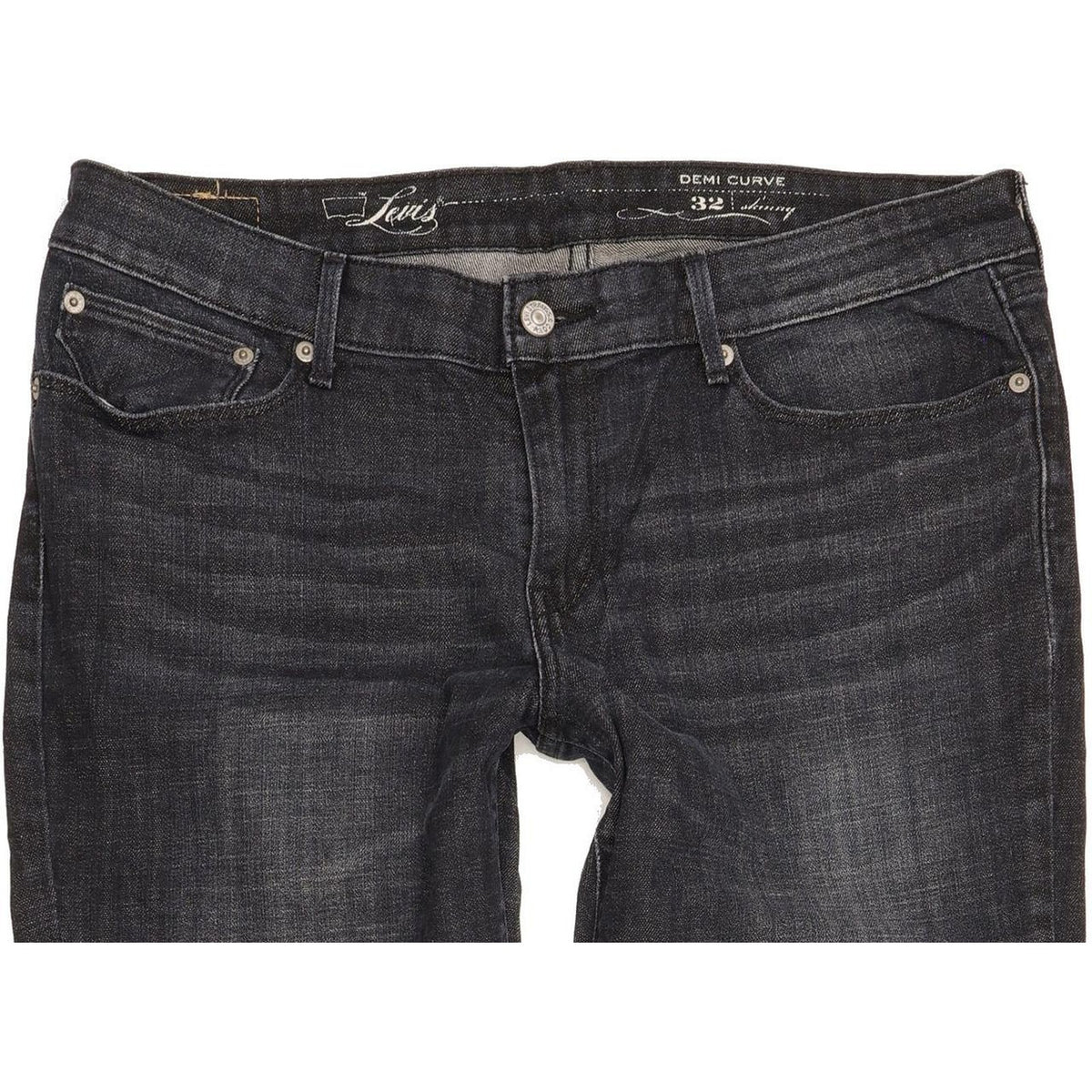 Levi's Demi Curve Women Navy Skinny Slim Stretch Jeans W32 L32