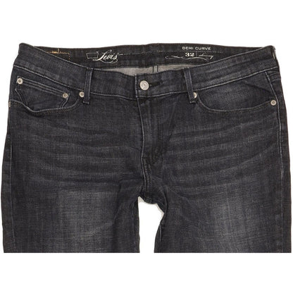 Levi's Demi Curve Women Navy Skinny Slim Stretch Jeans W32 L32