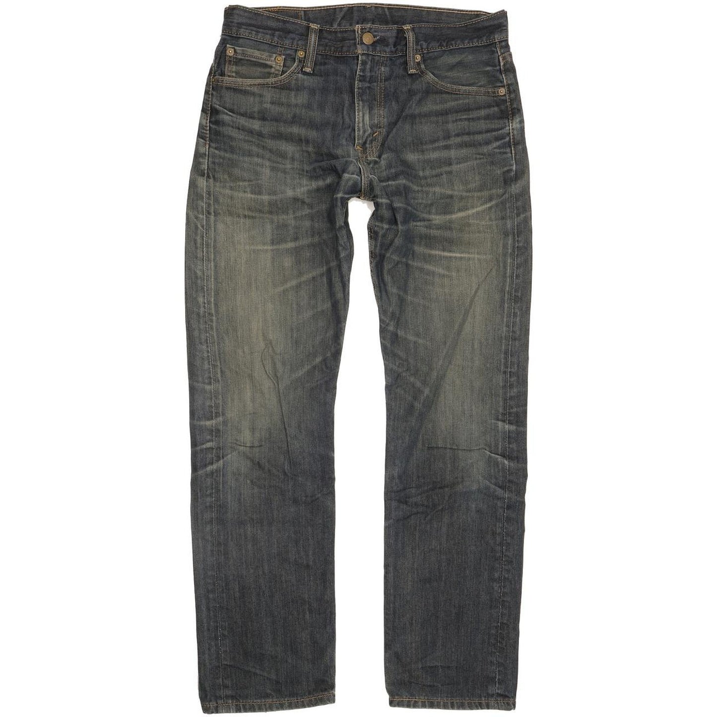 Levi's 504 Men Blue Straight Regular Jeans W32 L31