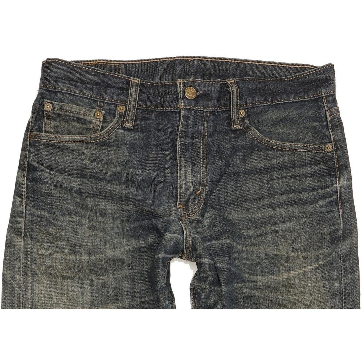 Levi's 504 Men Blue Straight Regular Jeans W32 L31