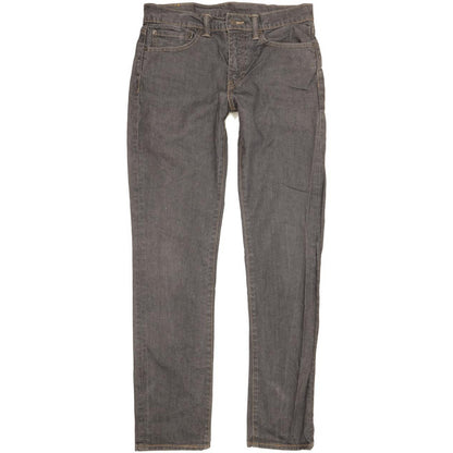 Levi's 511 Men Grey Straight Slim Stretch Jeans W31 L32