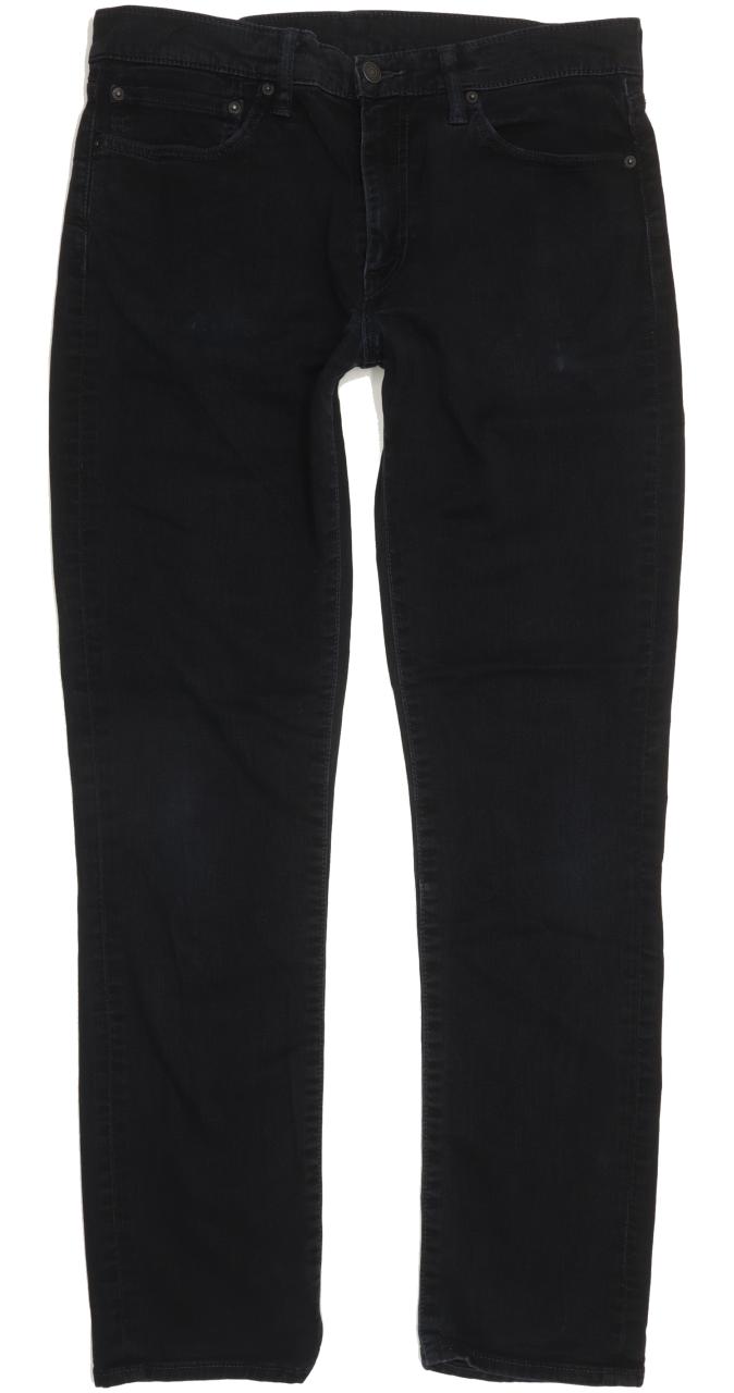 Levi's 511 Men Black Straight Slim Stretch Jeans W36 L32 (96150) | eBay